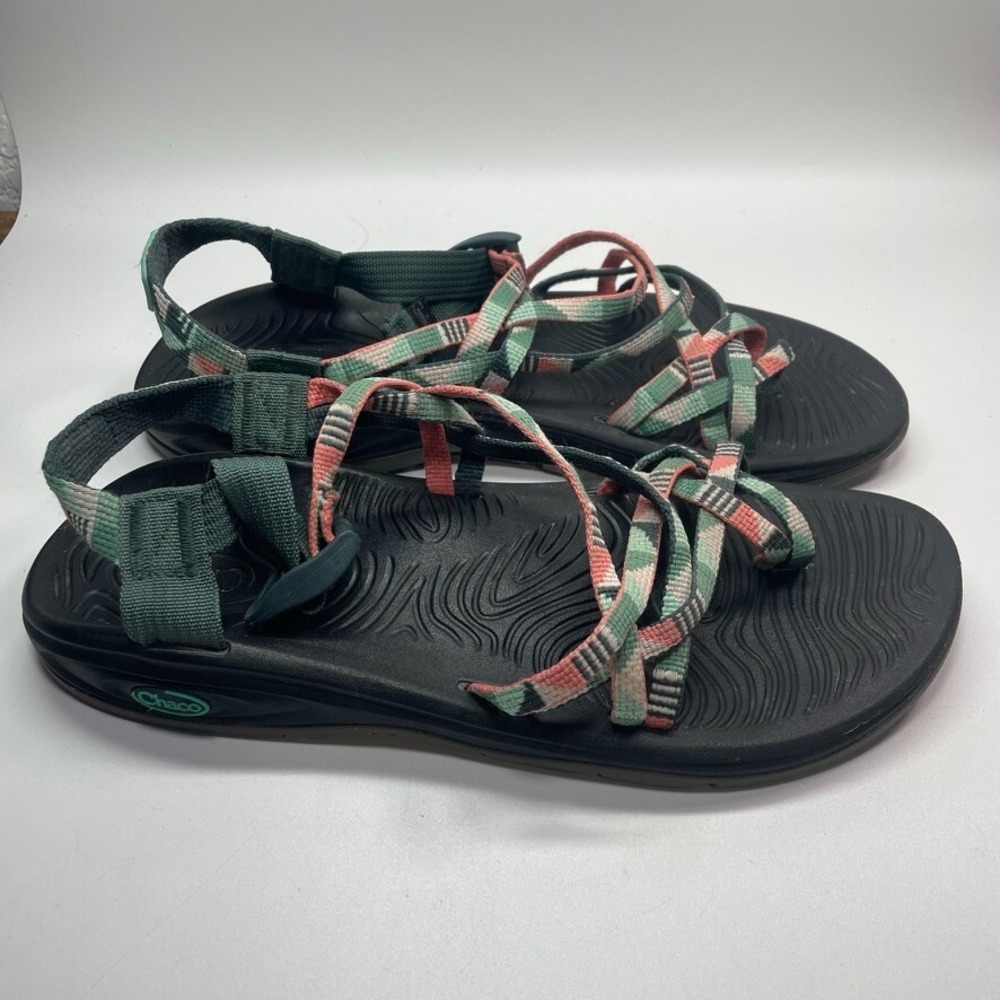 Chaco Womens Multicolor Open Toe Z/VOLV X2 Strappy Sandal Size 11